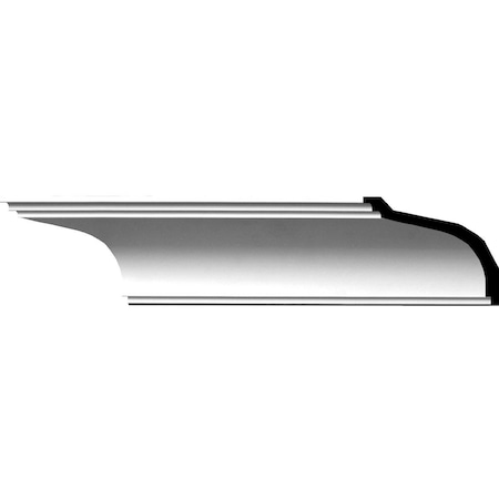 Ekena Millwork SAMPLE - 3 3/4"H x 4 1/8"P x 5 5/8"F x 12"L Dylan Traditional Smooth Crown Moulding SAMPLE-MLD03X04X05DY